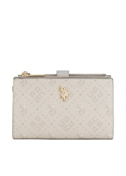 Portfel U.S. Polo Assn. BIUXT6224WVP Beżowy ze sklepu eobuwie.pl w kategorii Portfele damskie - zdjęcie 183652543