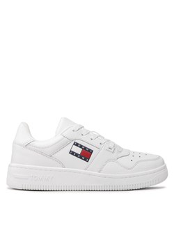 Tommy Jeans Sneakersy Retro Basket EN0EN01723 Biały ze sklepu MODIVO w kategorii Buty sportowe damskie - zdjęcie 183652600