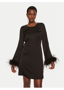 TWINSET Sukienka koktajlowa 242TP2346 Czarny Regular Fit ze sklepu MODIVO w kategorii Sukienki - zdjęcie 183652623