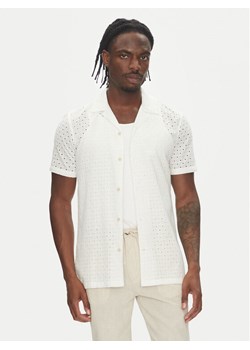Lindbergh Koszula 30-203569 Biały Relaxed Fit ze sklepu MODIVO w kategorii Koszule męskie - zdjęcie 183652840
