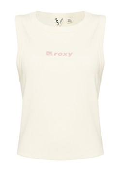 Roxy Top Iconic Days ERJKT04261 Écru Regular Fit ze sklepu MODIVO w kategorii Bluzki damskie - zdjęcie 183652853