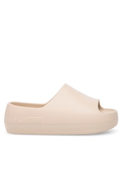 Hunter Klapki S55796B Beżowy ze sklepu MODIVO w kategorii Klapki damskie - zdjęcie 183652950