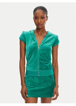 Juicy Couture Bluza Heritage JCGAS125021 Zielony Slim Fit ze sklepu MODIVO w kategorii Bluzy damskie - zdjęcie 183652963