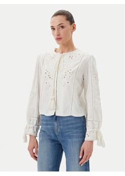 TWINSET Bluzka 241TT2010 Biały Regular Fit ze sklepu MODIVO w kategorii Bluzki damskie - zdjęcie 183652974
