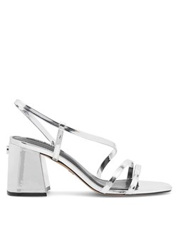 Nine West Sandały WFA2642-1 Srebrny ze sklepu MODIVO w kategorii Sandały damskie - zdjęcie 183653023