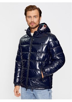Guess Kurtka puchowa M3BL27 WFP42 Granatowy Regular Fit ze sklepu MODIVO w kategorii Kurtki męskie - zdjęcie 183653040