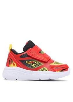 Sneakersy KangaRoos K-Iq Flint V 00003 000 6313 M Czerwony ze sklepu eobuwie.pl w kategorii Buty sportowe dziecięce - zdjęcie 183653061