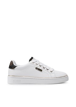Guess Sneakersy Beckie FL7BKI ELE12 Biały ze sklepu MODIVO w kategorii Trampki damskie - zdjęcie 183653142