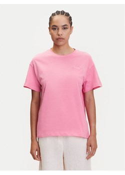 Marc O'Polo Denim T-Shirt 500 0006 825 Różowy Relaxed Fit ze sklepu MODIVO w kategorii Bluzki damskie - zdjęcie 183653182