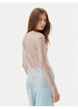 Marella Bluzka Rino 2513941011 Biały Slim Fit ze sklepu MODIVO w kategorii Bluzki damskie - zdjęcie 183653190