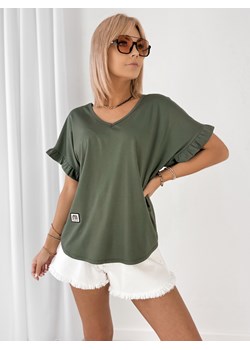 bluzka verani khaki one size ze sklepu UBRA w kategorii Bluzki damskie - zdjęcie 183658431
