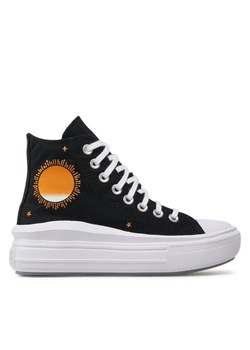 Trampki Converse Ctas Move Hi A02896C Czarny ze sklepu eobuwie.pl w kategorii Trampki damskie - zdjęcie 183658763