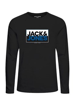 Jack&Jones Junior Bluzka 12251462 Czarny Standard Fit ze sklepu MODIVO w kategorii T-shirty chłopięce - zdjęcie 183660084