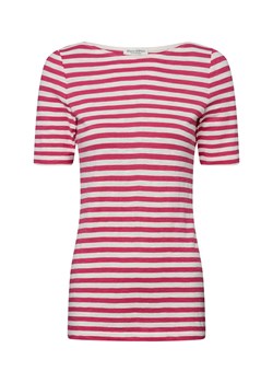 Marc O'Polo Koszulka damska Kobiety Bawełna wyrazisty róż w paski ze sklepu vangraaf w kategorii Bluzki damskie - zdjęcie 183661553