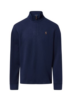 Polo Ralph Lauren Męska koszulka polo Mężczyźni Bawełna indygo jednolity ze sklepu vangraaf w kategorii Bluzy męskie - zdjęcie 183661563