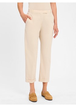 Tommy Hilfiger Chino Kobiety Bawełna beżowy jednolity ze sklepu vangraaf w kategorii Spodnie damskie - zdjęcie 183661571