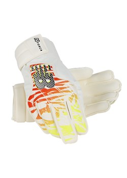 Rękawice bramkarskie juniorskie New Balance GK23311JWFH – białe - id: 3215048 - marki New Balance - 183663643 Rękawice bramkarskie juniorskie New Balance GK23311JWFH – białe ze sklepu New Balance Poland w kategorii Rękawiczki dziecięce - zdjęcie 183663643