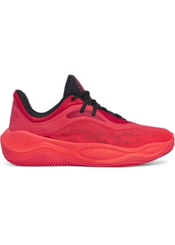 Buty do koszykówki uniseks Under Armour Curry Splash 25 - czerwone ze sklepu Sportstylestory.com w kategorii Buty sportowe męskie - zdjęcie 183666342