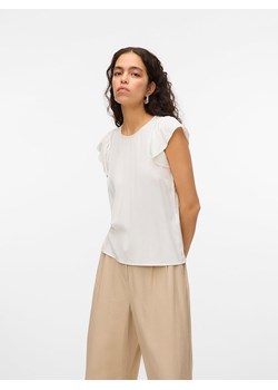 Vero Moda Koszulka w kolorze białym ze sklepu Limango Polska w kategorii Bluzki damskie - zdjęcie 183666724