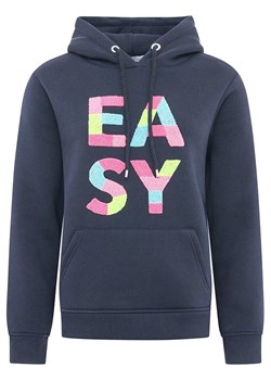Zwillingsherz Bluza &quot;EASY&quot; w kolorze granatowym ze sklepu Limango Polska w kategorii Bluzy damskie - zdjęcie 183666741