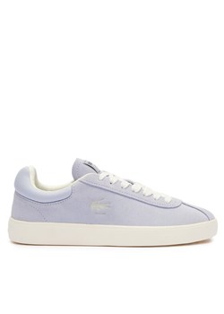 Sneakersy Lacoste Basehot Tonal 747SFA0096 Niebieski ze sklepu eobuwie.pl w kategorii Trampki damskie - zdjęcie 183668163