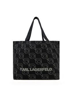Torebka KARL LAGERFELD A1W50023 Czarny ze sklepu eobuwie.pl w kategorii Torby Shopper bag - zdjęcie 183668173