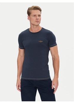Aeronautica Militare T-Shirt AM1UTI003 Granatowy Regular Fit ze sklepu MODIVO w kategorii T-shirty męskie - zdjęcie 183669410