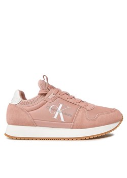 Calvin Klein Jeans Sneakersy YW0YW00840 Różowy ze sklepu MODIVO w kategorii Buty sportowe damskie - zdjęcie 183669414
