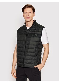 Boss Kamizelka Darolan 50464300 Czarny Regular Fit ze sklepu MODIVO w kategorii Kamizelki męskie - zdjęcie 183669523