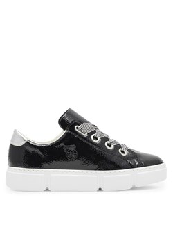 Rieker Sneakersy N59A2-00 Czarny ze sklepu MODIVO w kategorii Buty sportowe damskie - zdjęcie 183669531