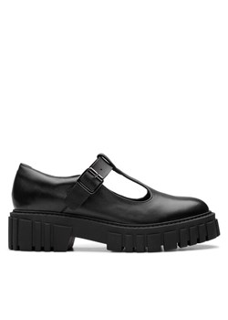 Clarks Półbuty Page Bar 26178683 Czarny ze sklepu MODIVO w kategorii Półbuty damskie - zdjęcie 183669533