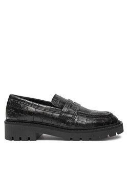 Calvin Klein Jeans Loafersy YW0YW01680 Czarny ze sklepu MODIVO w kategorii Lordsy damskie - zdjęcie 183669560