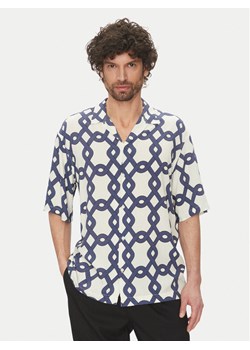 Selected Homme Koszula 16088360 Granatowy Relaxed Fit ze sklepu MODIVO w kategorii Koszule męskie - zdjęcie 183669570