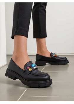 Royalfashion Mokasyny damskie z koralikami Narisco ze sklepu royalfashion.pl w kategorii Mokasyny damskie - zdjęcie 183671003