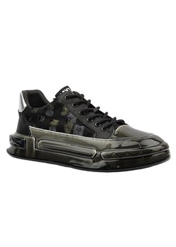 Nowoczesne sneakersy męskie czarne JOHN DOUBARE 24126 ze sklepu ulubioneobuwie w kategorii Buty sportowe męskie - zdjęcie 183671524