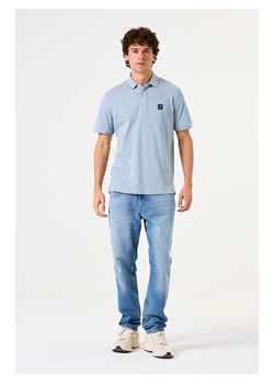 Garcia Koszulka polo w kolorze błękitnym ze sklepu Limango Polska w kategorii T-shirty męskie - zdjęcie 183675512