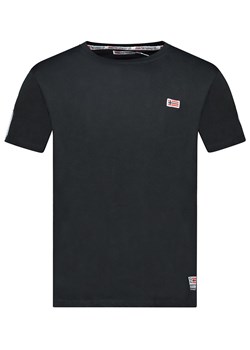 Geographical Norway Koszulka &quot;Javender&quot; w kolorze czarnym ze sklepu Limango Polska w kategorii T-shirty męskie - zdjęcie 183675612