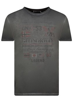 Geographical Norway Koszulka &quot;Jorick&quot; w kolorze czarnym ze sklepu Limango Polska w kategorii T-shirty męskie - zdjęcie 183675692