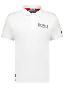 Geographical Norway Koszulka polo &quot;Koffroy&quot; w kolorze białym ze sklepu Limango Polska w kategorii T-shirty męskie - zdjęcie 183676314
