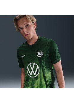 Męska koszulka piłkarska z krótkim rękawem Nike Dri-FIT Vfl Wolfsburg Stadium 2025/2026 (wersja domowa) – replika - Zieleń ze sklepu Nike poland w kategorii T-shirty męskie - zdjęcie 183677423