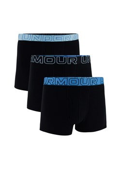 Męska bielizna treningowa (3-pack) Under Armour M UA Perf Cotton 3in - czarna ze sklepu Sportstylestory.com w kategorii Majtki męskie - zdjęcie 183677530