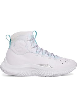 Buty do koszykówki uniseks Under Armour UA Curry 11 FloTro - białe ze sklepu Sportstylestory.com w kategorii Buty sportowe męskie - zdjęcie 183677564
