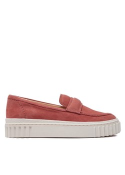 Półbuty Clarks Mayhill Cove 26176652 Różowy ze sklepu eobuwie.pl w kategorii Półbuty damskie - zdjęcie 183677910