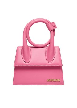 Torebka JACQUEMUS Le Chiquito Noeud 213BA005-3060 Różowy ze sklepu eobuwie.pl w kategorii Torebki damskie - zdjęcie 183677970