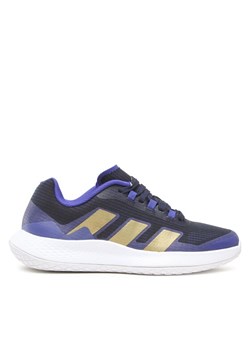 Buty halowe adidas Forcebounce Volleyball Shoes HQ3513 Granatowy ze sklepu eobuwie.pl w kategorii Buty sportowe męskie - zdjęcie 183678012