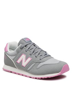 Sneakersy New Balance YC373XV2 Szary ze sklepu eobuwie.pl w kategorii Buty sportowe damskie - zdjęcie 183678013