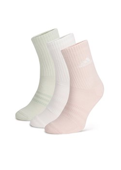 adidas Zestaw 3 par wysokich skarpet unisex IZ0161 3-PACK Kolorowy ze sklepu MODIVO w kategorii Skarpetki damskie - zdjęcie 183678702