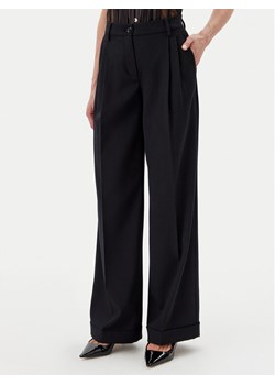 Pinko Spodnie materiałowe Peru' 103701 A1XX Czarny Regular Fit ze sklepu MODIVO w kategorii Spodnie damskie - zdjęcie 183678711
