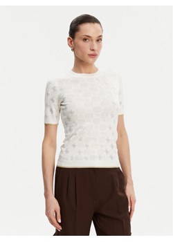 Guess Sweter W5GR20 Z3D60 Écru Regular Fit ze sklepu MODIVO w kategorii Swetry damskie - zdjęcie 183678761