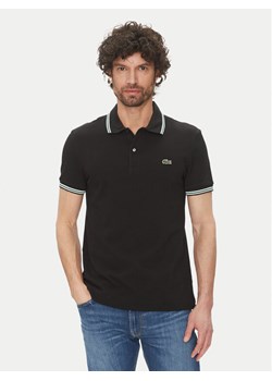Lacoste Polo PH9875 Czarny Regular Fit ze sklepu MODIVO w kategorii T-shirty męskie - zdjęcie 183678762